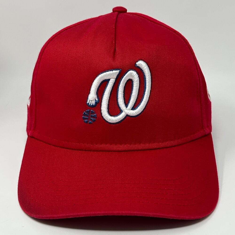 Washington Nationals x Wizards Hat Baseball Cap Reference Brand MLB Snapback Red